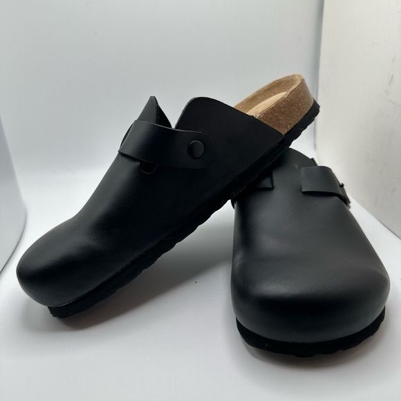 CUSHIONAIRE Womens Clog 8 WIDE BLACK - Picture 7 of 7